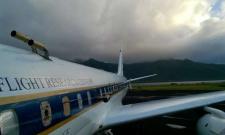 Sampling lines outside the NASA DC-8 used for ATom. Credit: Benjamin Nault / CIRES