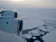 Sea ice conditions during the time of the CryoSat-2 underpass over the Weddell Sea on Nov. 7, 2012