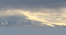 NASA P-3 flies over Antarctica