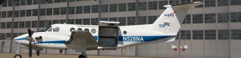 NASA Langley Beechcraft  UC-12B Huron (NASA 528)