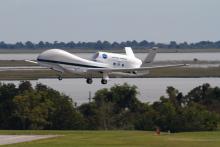 AV-6 takeoff from Wallops (9.19.12)