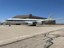 DC-8 is on the move for AEROMMA test flight #1