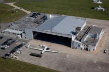 AV-6 outside N-159 at Wallops (Sep 2012)